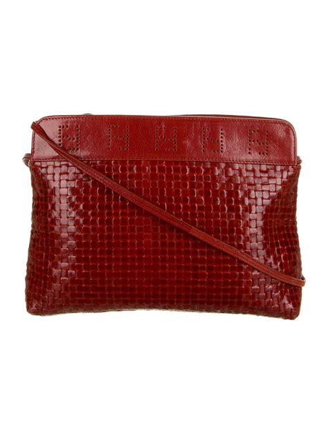 fendi woven bag crossbody|Fendi crossbody bag women's.